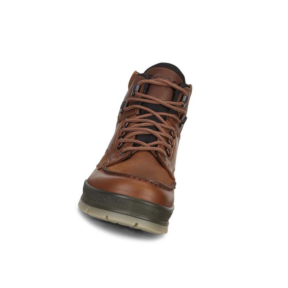 Men's Ecco Track 25 High Hiking & Trail Coffee | Canada 571FDN